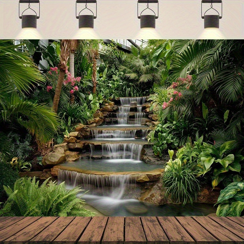 Waterfall Garden Tapestry Lush - Spa Wellness Nature review and price