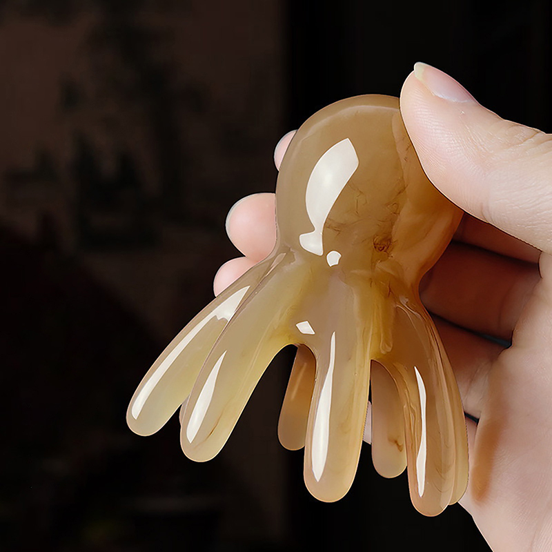 2Pcs Resin Octopus Comb Scalp  - Wellness Spa And Massage review and price